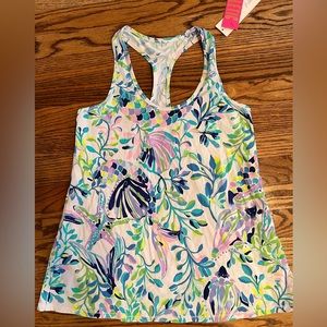 💚💙Lilly Pulitzer Luxletic tank top 💚💙